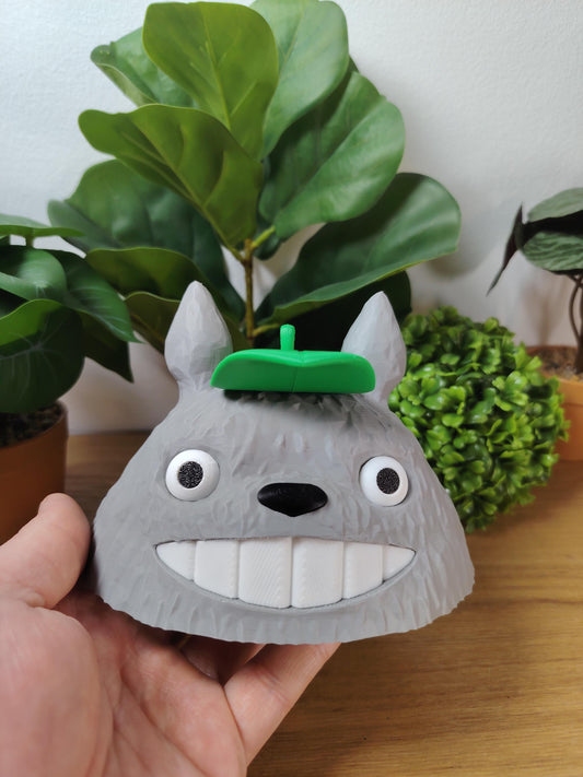 Support manette Totoro – Figurine Ghibli 3D – Support PS5 Xbox Switch – Décoration artisanale éco – Cadeau fan Studio Ghibli, Miyazaki