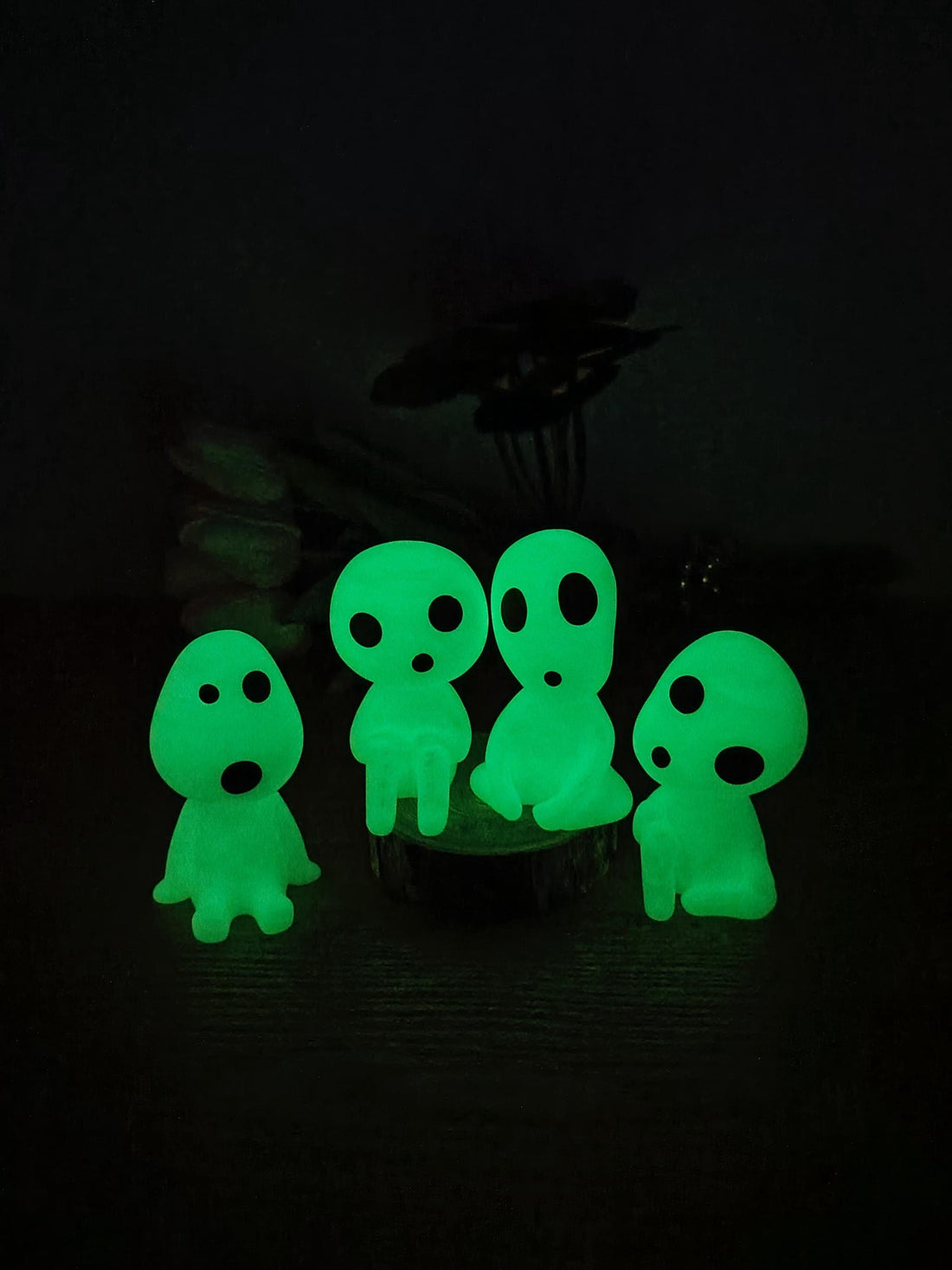 Kodama phosphorescents : la magie de Mononoké dans votre déco