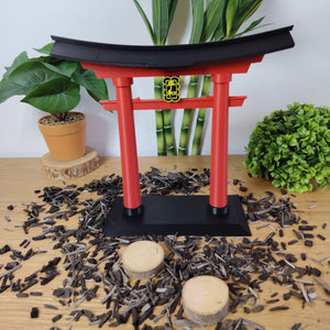 ⛩️ Porte Torii Japonaise Décorative – Environ 20 cm – Style Ghibli & Japon