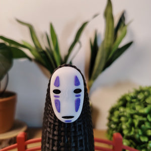 🌸 Lot Décoration Japonaise – Pont Japonais, No-Face & Susuwatari – Univers Ghibli ⛩️✨
