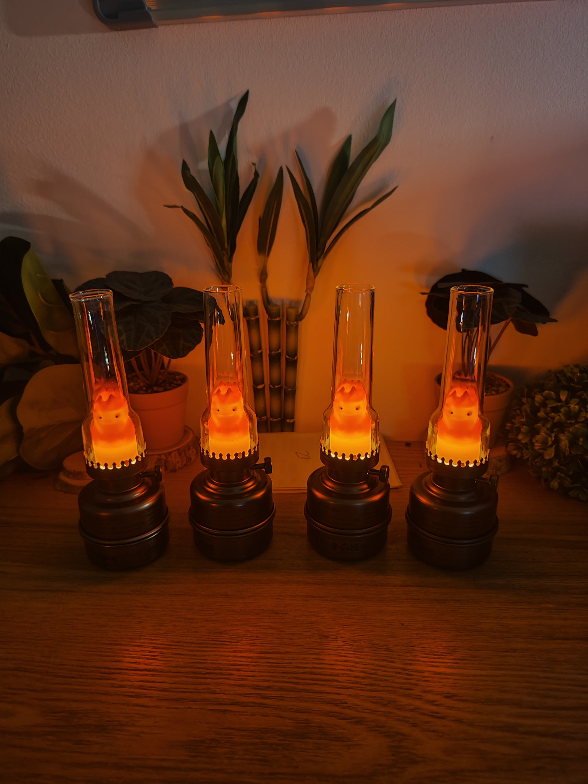 🔥 Lampe Calcifer Ghibli – Décoration Japonaise Anime – Base IKEA Premium ✨