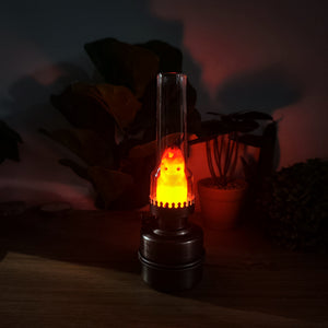 🔥 Lampe Calcifer Ghibli – Décoration Japonaise Anime – Base IKEA Premium ✨
