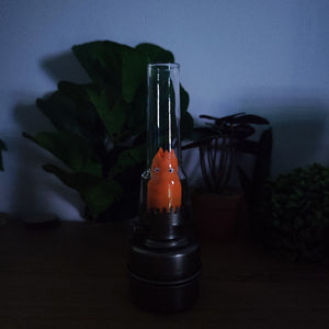 🔥 Lampe Calcifer Ghibli – Décoration Japonaise Anime – Base IKEA Premium ✨