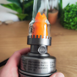 🔥 Lampe Calcifer Ghibli – Décoration Japonaise Anime – Base IKEA Premium ✨