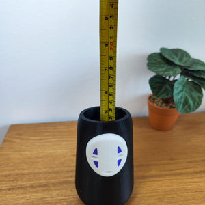 Vase Studio Ghibli, pot de fleur, no face ghibli, cadeau original, art, vase, vase décoration, kodama