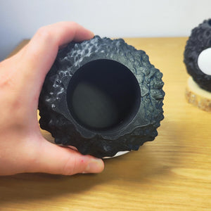 Vase Susuwatari, noiraude Ghibli, le voyage de Chihiro, Totoro, studio Ghibli, Kodama, Miyazaki, pot de fleur