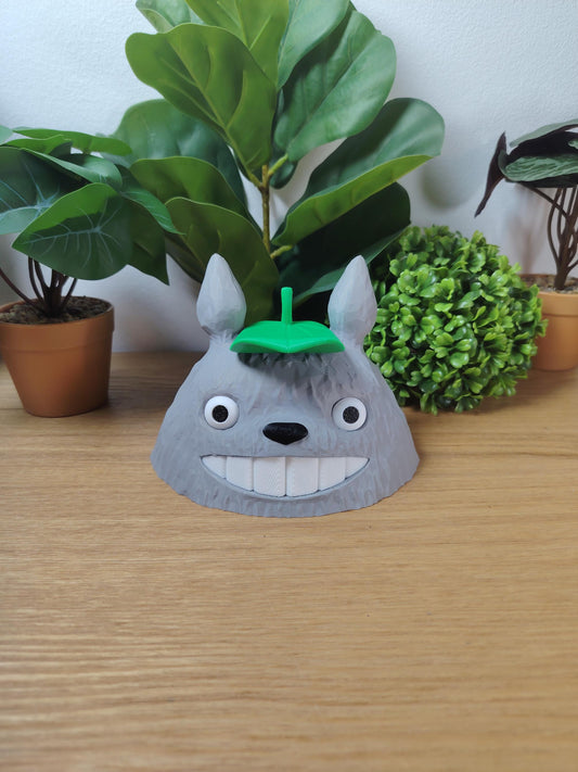 Support manette Totoro – Figurine Ghibli 3D – Support PS5 Xbox Switch – Décoration artisanale éco – Cadeau fan Studio Ghibli, Miyazaki