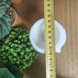 Vase kodama blanc , noiraude Ghibli, le voyage de Chihiro, Totoro, studio Ghibli, princesse Mononoké, Miyazaki, pot de fleur, tree spirit