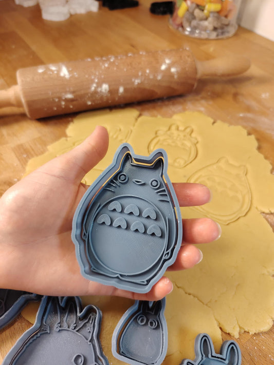 Lot de 5 emporte pièces Totoro, Ghibli, studio Ghibli, mon voisin Totoro, Miyazaki. Susuwatari